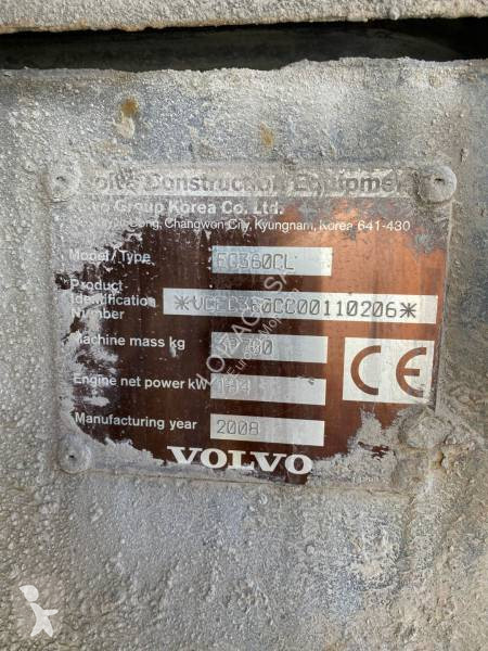 Excavadora Volvo EC-360CL