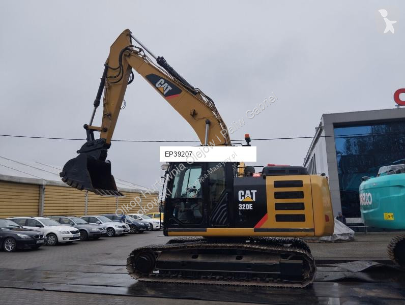 Excavator Caterpillar Z SYSTEMEM 3D LEICA