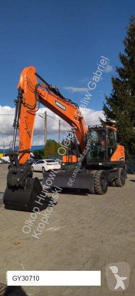 Escavatore Doosan DX170W-5  ZNAK CE  RATY -...