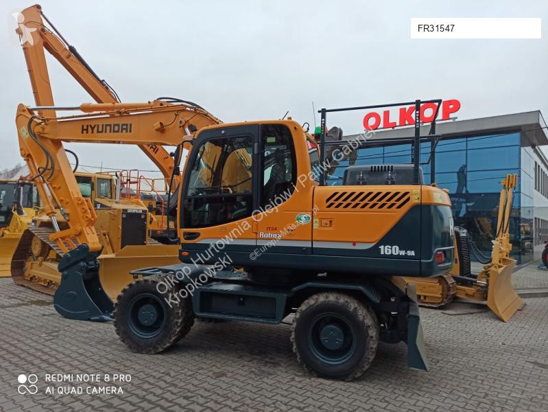 Excavadora Hyundai R160W-9A /Tylko sprzedaż