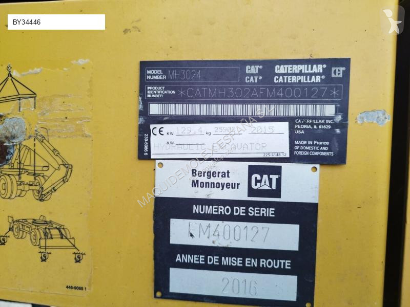 Graafmachine Caterpillar MH3024(0127)