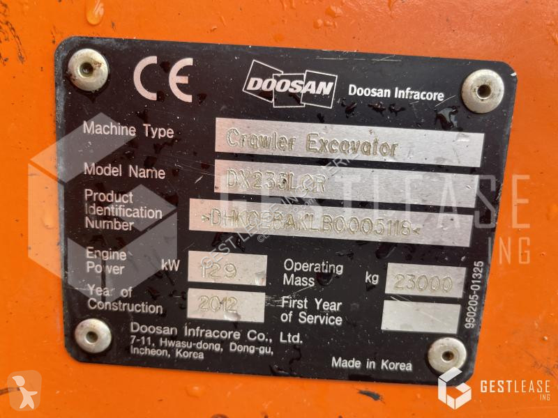 Skovl Doosan  DX235LC