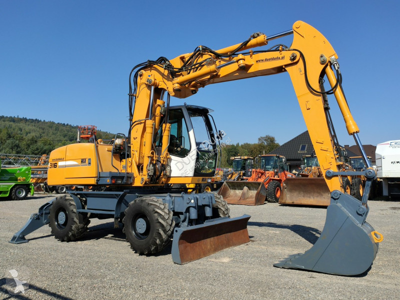 Excavator Liebherr Maszyna po Pełnym...