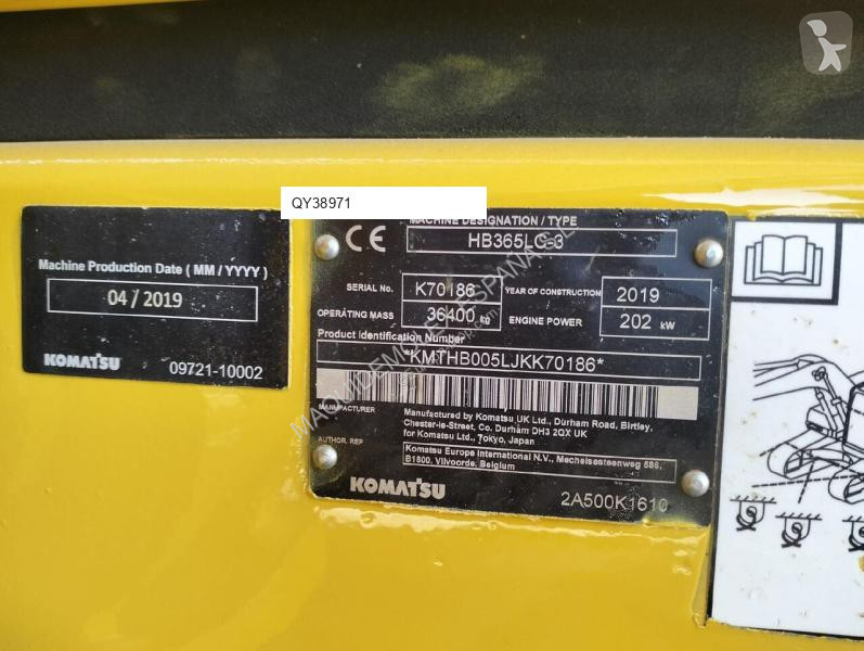 Escavadora Komatsu HB360LC-3(5123)