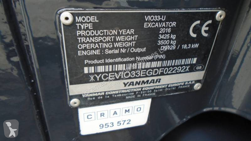 Escavatore Yanmar