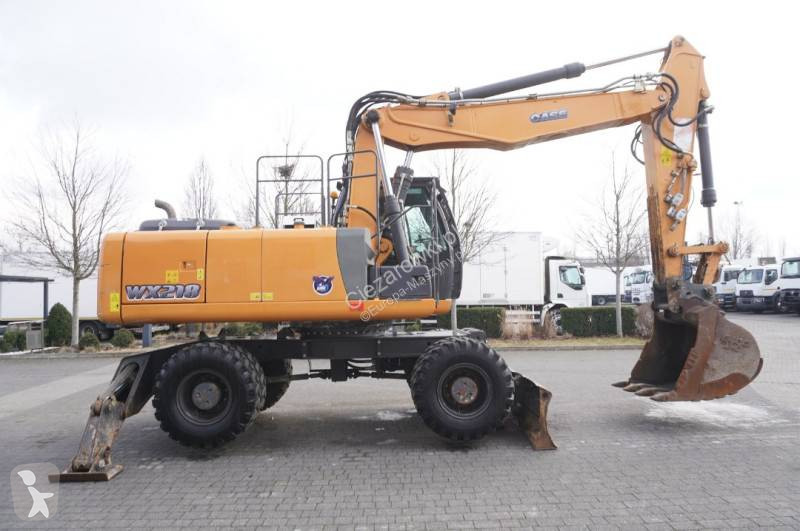 Skovl Case WX218 / 23t wheeled excavator / arm...