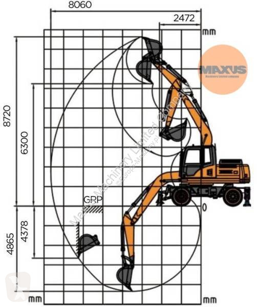 Escavadora Maxus Maxus Cummins 14 ton