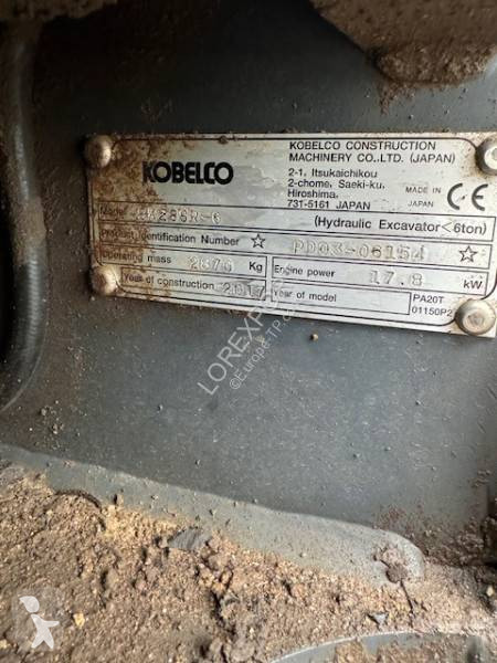 Escavadora Kobelco