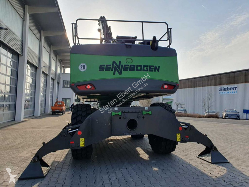 جرافة Sennebogen 728 / inkl. Albach Greifersäge...