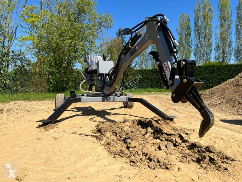 Lopatový nakládač HG Tech Mini Pelle araignée 360