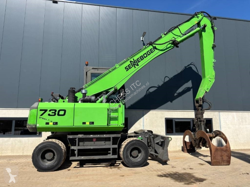 Skovl Sennebogen 730  --  Wood application  --...