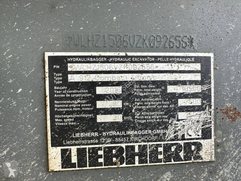 Escavadora Liebherr A912 Compact Koparka...