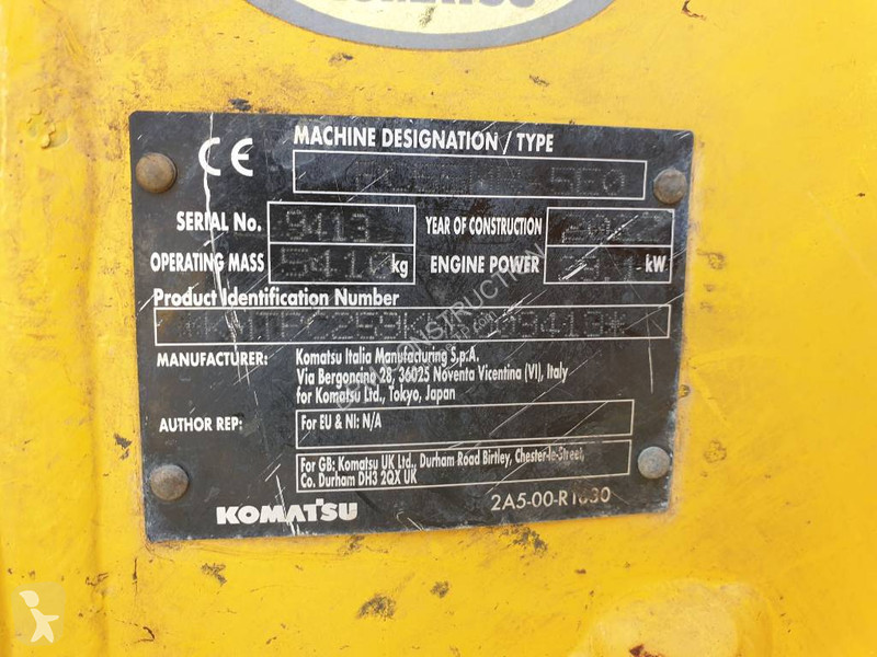 Escavadora Komatsu PC55MR-5