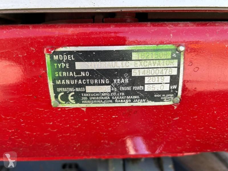 Escavadora Takeuchi  TB2150