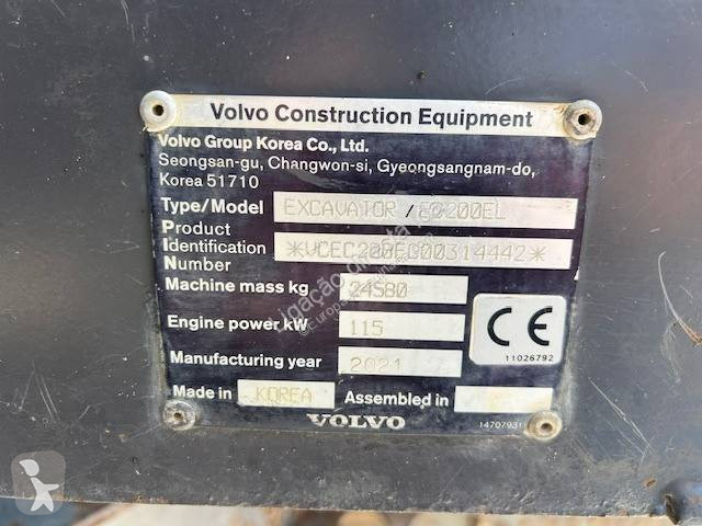 Escavadora Volvo EC200EL