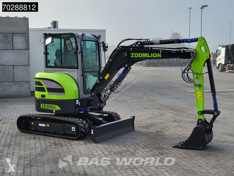Escavadora Zoomlion ZE35 A/C - CE CERTIFIED
