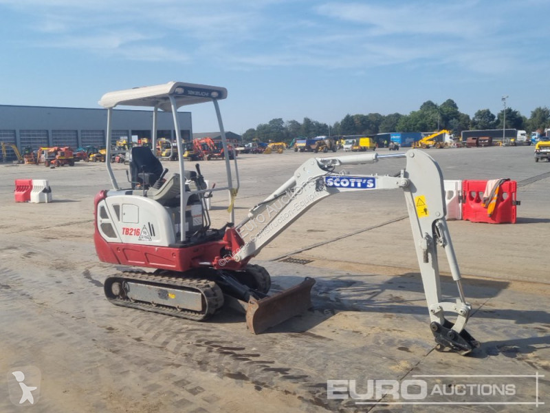 Skovel Takeuchi TB216