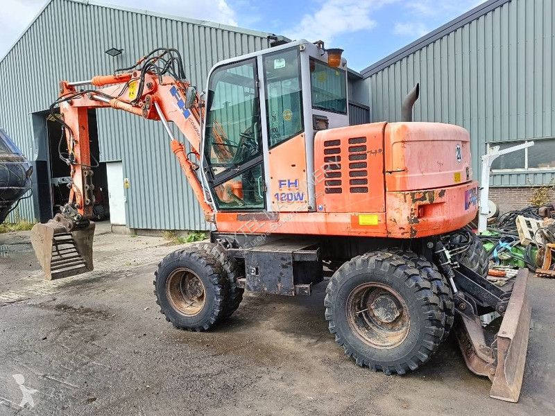 Escavatore Fiat-Hitachi W bandenkraan Wheel...