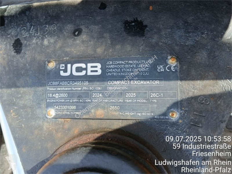 Escavatore JCB 26C-1 / Optional Holp RotoTop