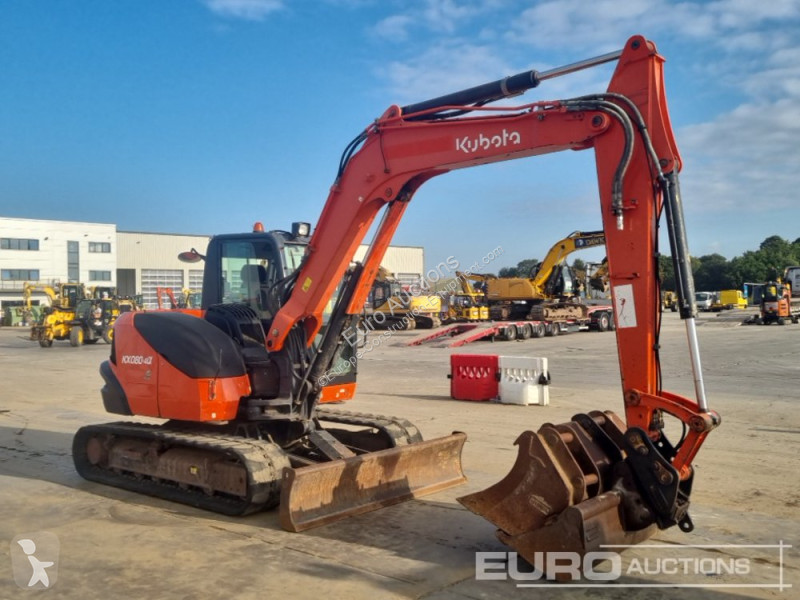 Escavatore Kubota KX080-4A