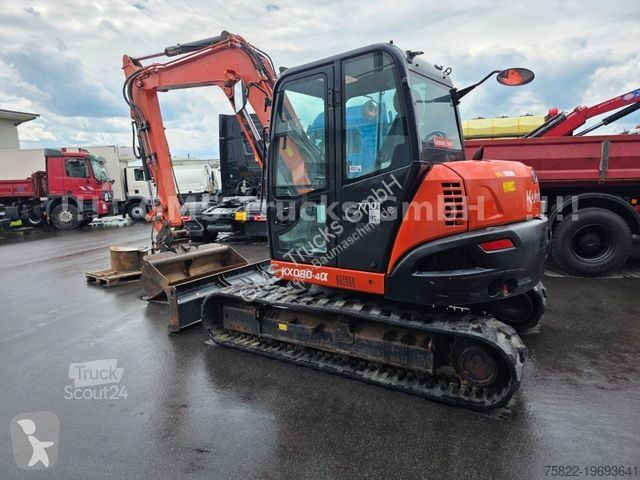 Escavatore Kubota KX 080 / Lehnhoff MS08 /...