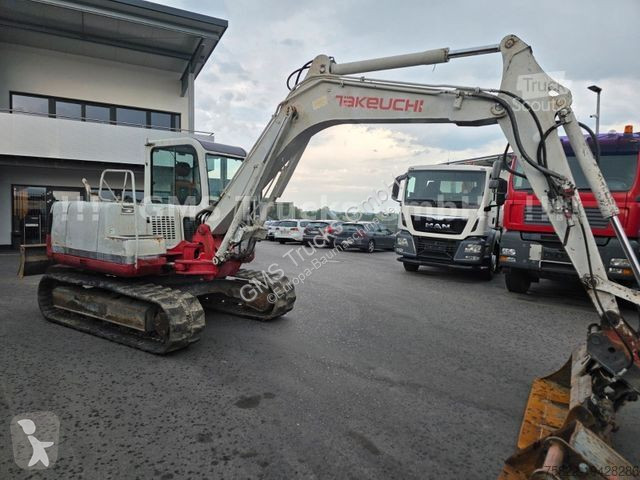 Escavadora Takeuchi / 7,5ton / SW MS08 / 2 Löffel