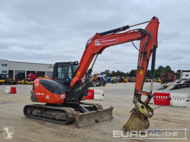 Escavadora Kubota KX080-4A2