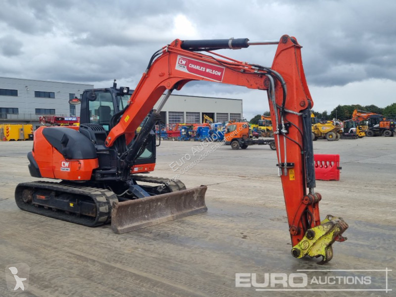 Escavadora Kubota KX080-4A2