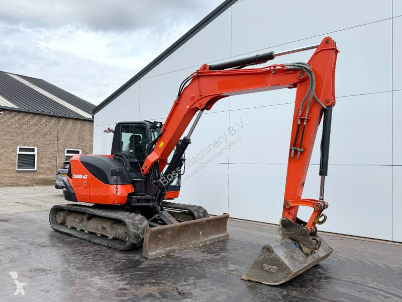 Escavadora Kubota KX080-4A - Hammer Lines /...