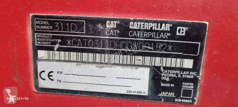 Escavatore Caterpillar 311D
