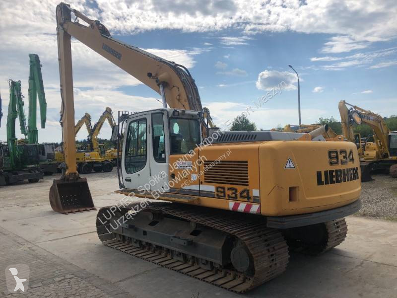 Escavadora Liebherr R934C NLC LITRONIC LONG ARM...