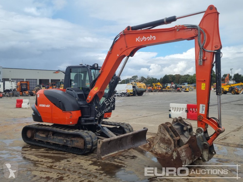 Escavadora Kubota KX080-4A2