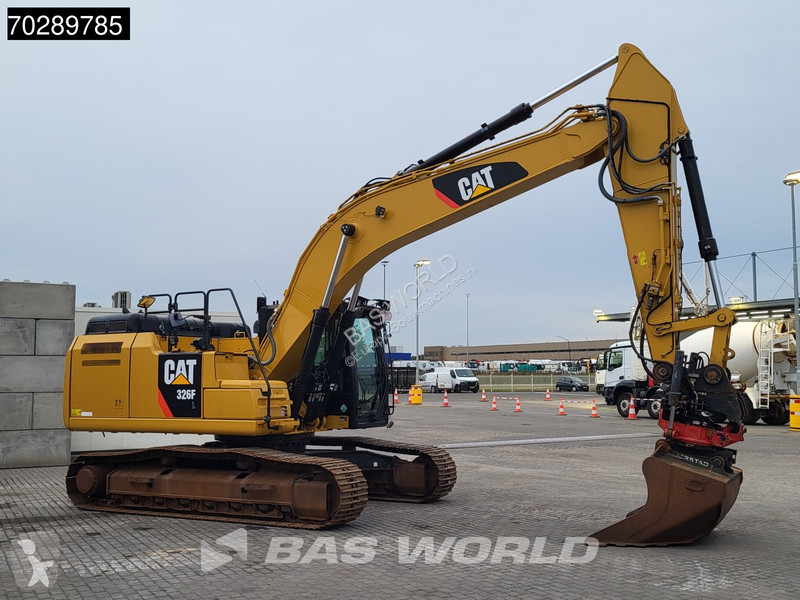 Skovl Caterpillar 326 F L ROTOTILT - LEICA GPS...