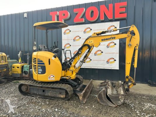 Escavatore Komatsu pc26mr-3  à 19900€ ht