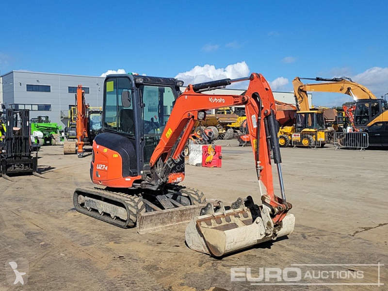 Excavadora Kubota U27-4
