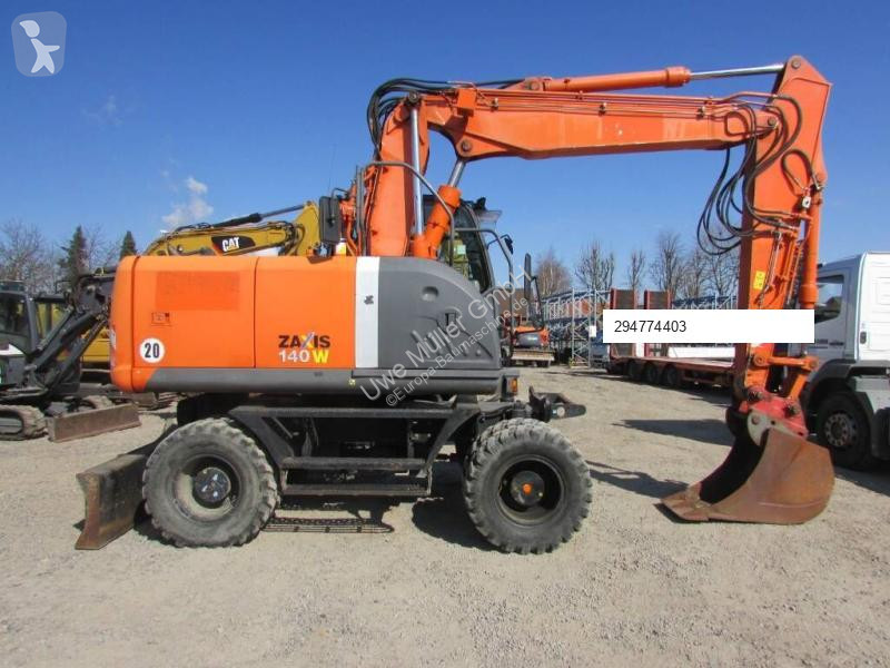 جرافة Hitachi 140 W-3 Mobilbagger 43.000 EUR /...