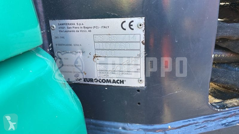 Skovl Eurocomach Es 85 Zt with 3 buckets