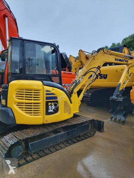 جرافة Komatsu PC55MR-2, PC35MR-2, PC50MR