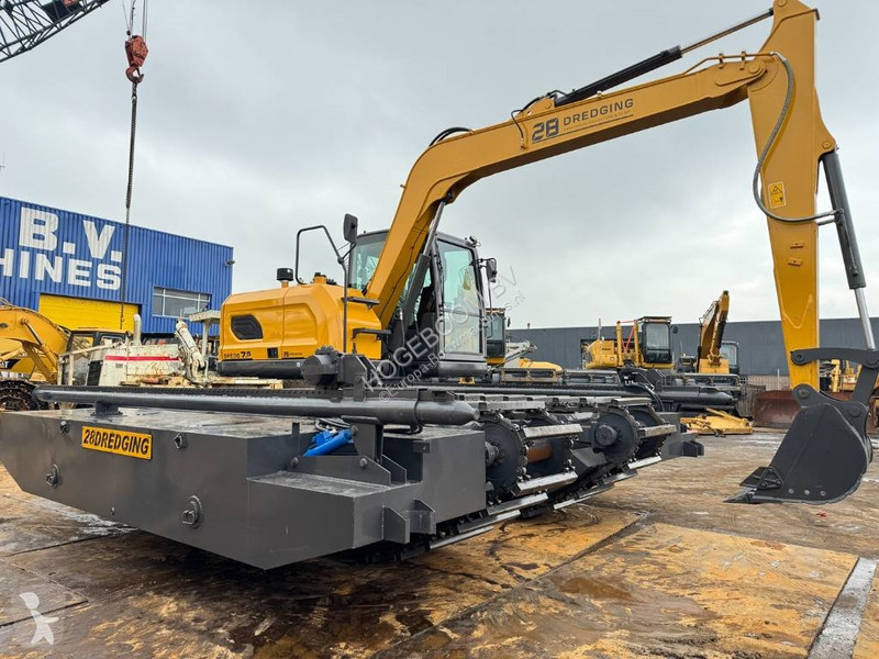 Rýpadlo  dredg7.5 ( unused )amphibious excavator