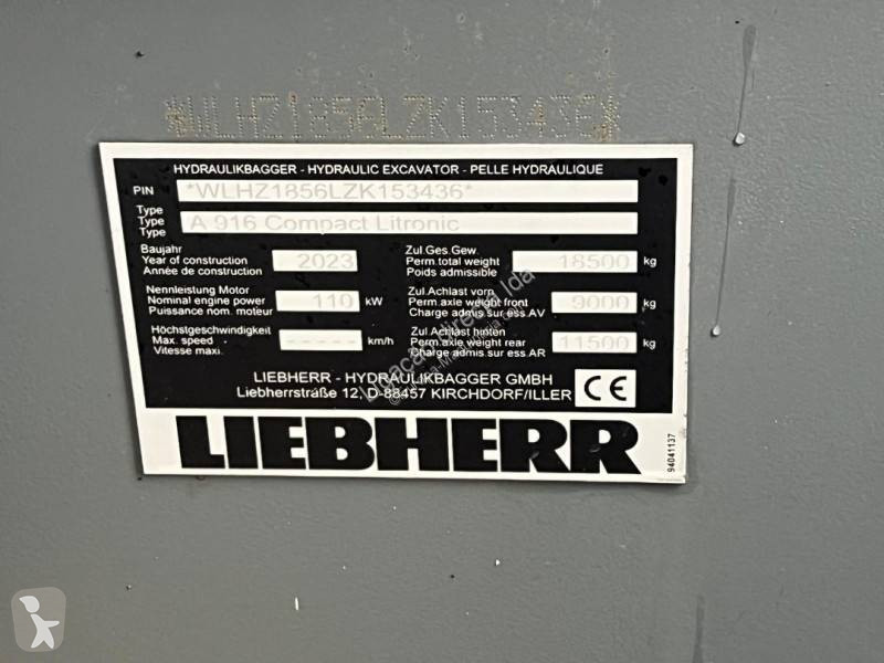 Skovl Liebherr 916 Compact