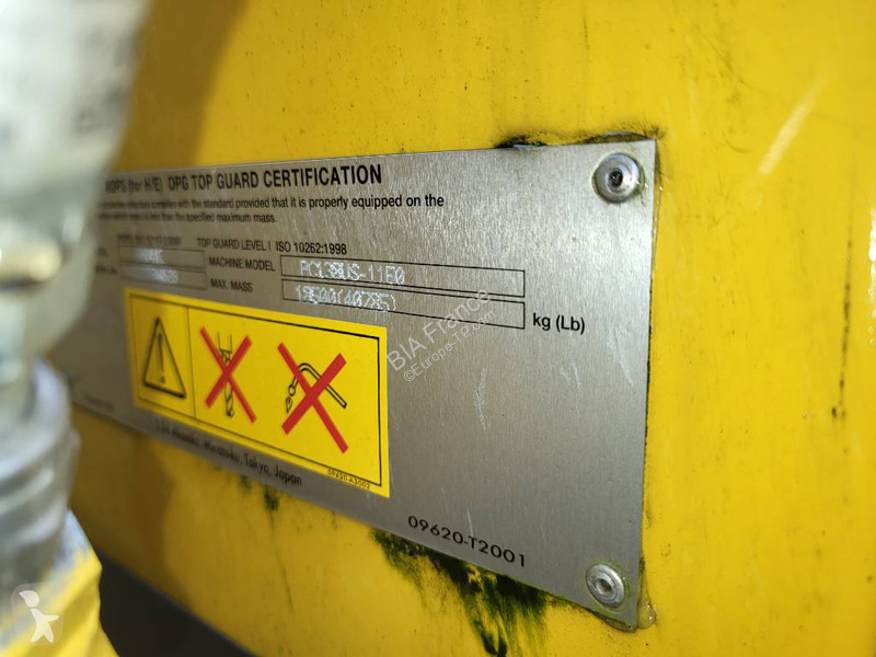Pelle Komatsu PC138US-11