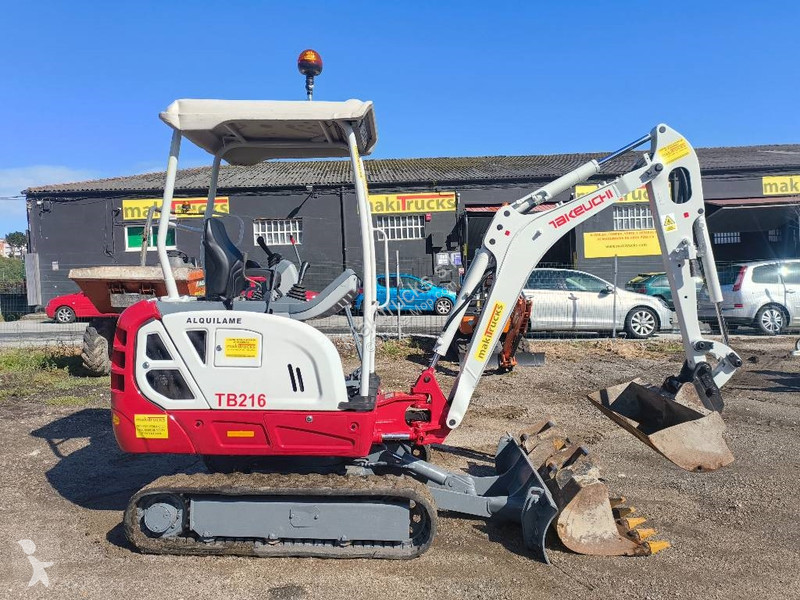 Rýpadlo Takeuchi TB 216