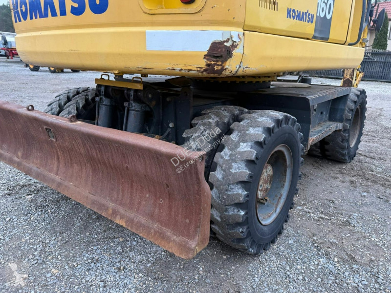 جرافة Komatsu PW160-7E0 Szybko Złącze Sprawna...