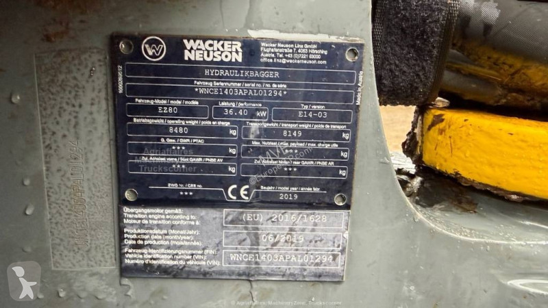 Pelle Wacker Neuson EZ 80