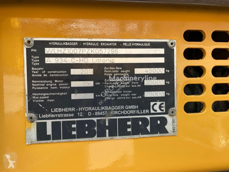 جرافة Liebherr C Li