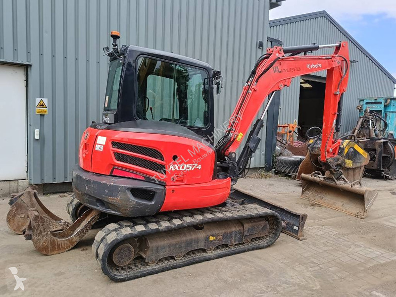 Skovl Kubota 0574 5,7 ton mini graver midi...