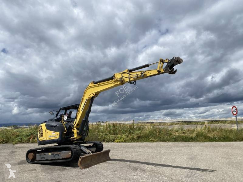 جرافة Yanmar SV 100-2A -1er Main endommagée