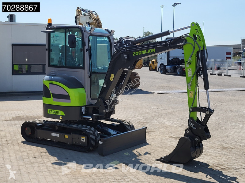 جرافة Zoomlion ZE26 GU FACTORY WARRANTY – PIN...