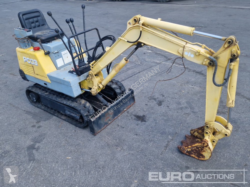 Rýpadlo Komatsu PC03