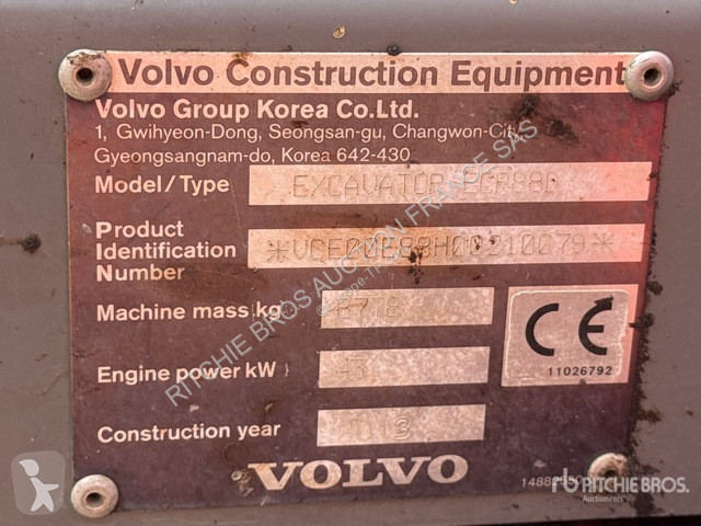 Экскаватор Volvo